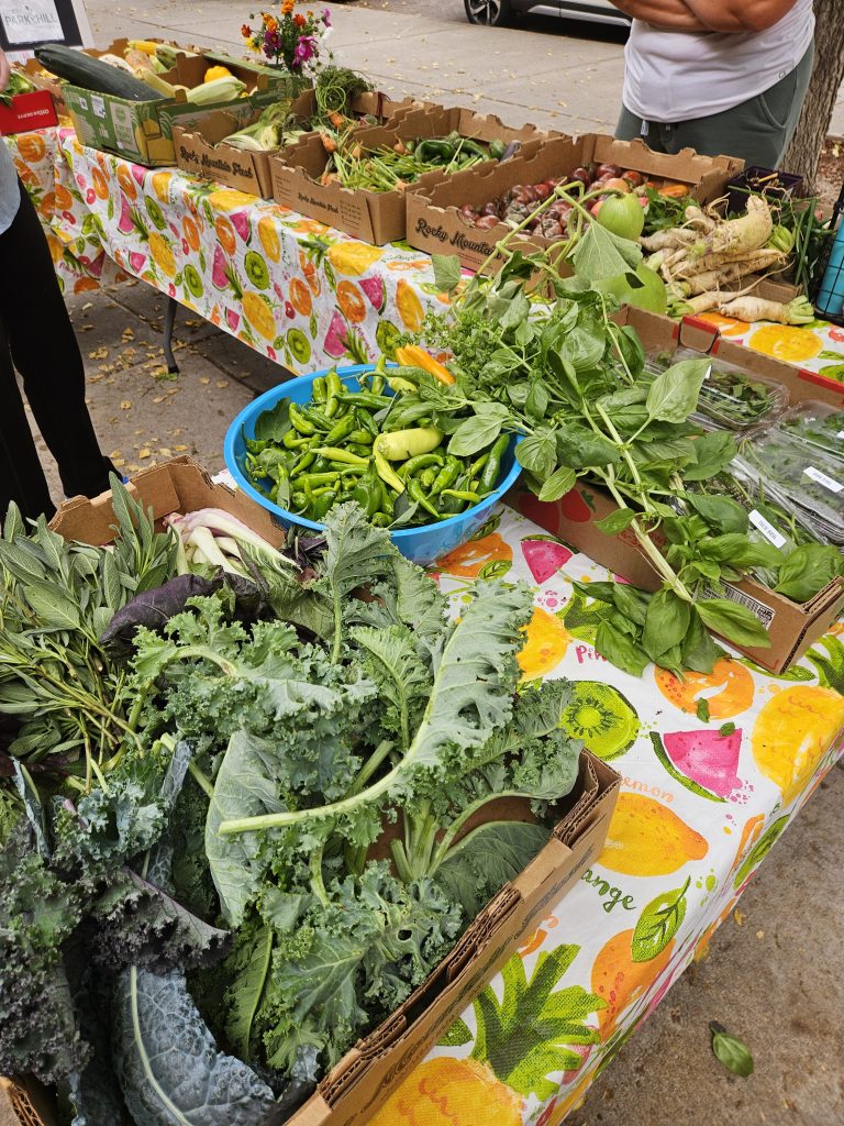Free Farm Stand Produce in Park Hill, Denver